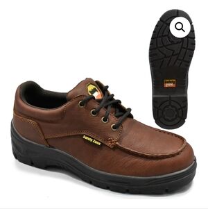 Men’s Brown SD Moc-Toe Safety Shoe Size 10 New